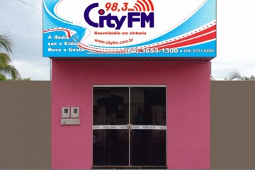 Estúdio Rádio City FM 98,3