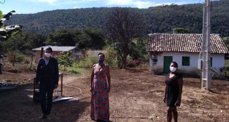ASSENTAMENTO DOS ÓRFÃOS RECEBE ENERGIA PELA PRIMEIRA VEZ