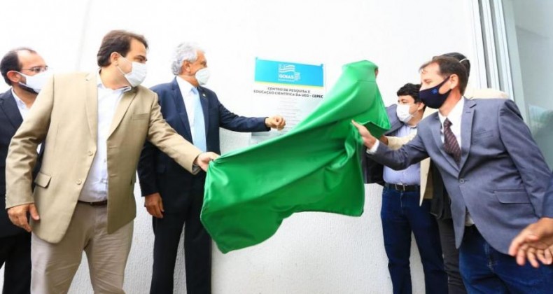 Caiado inaugura Cepec da UEG em Anápolis