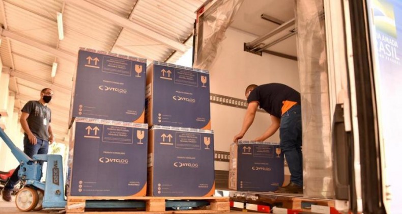 Goiás recebe mais 87.750 vacinas contra Covid-19
