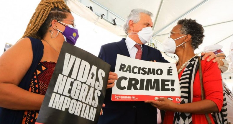 Caiado inaugura Grupo Especializado às Vítimas de Crimes Raciais e Delitos de Intolerância