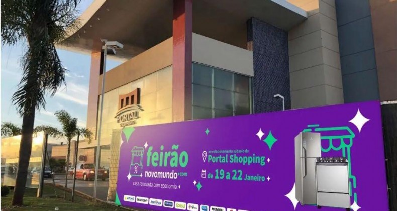 Novo Mundo realiza Feirão no Portal Shopping em Goiânia