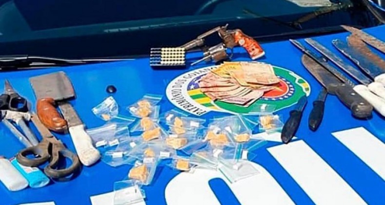 Polícia Militar fecha depósito de drogas em Anápolis e traz prejuízo milionário à organiza