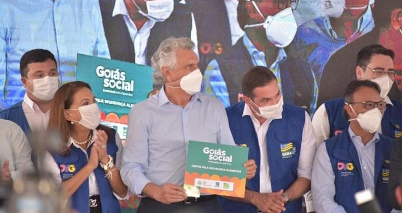 Governador Ronaldo Caiado e primeira-dama, Gracinha Caiado, lançam Goiás Social, programa