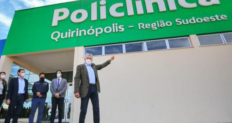 Em Quirinópolis, Caiado inaugura Policlínica da Região Sudoeste